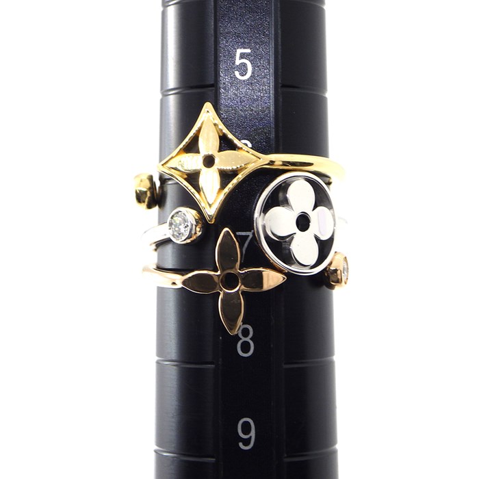 楽天市場】ルイ・ヴィトン LOUIS VUITTON リング バーグ モノグラム