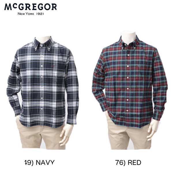 楽天市場】(セール) McGREGOR マックレガー 111172801 フランネル風