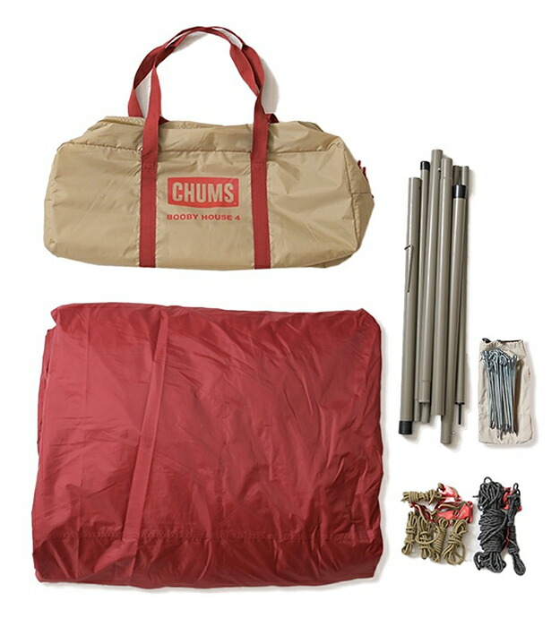 楽天市場】CHUMS（チャムス） ブービーハウス4 テント ベル型 キャンプ
