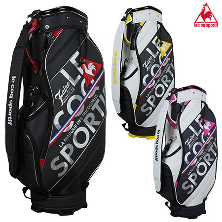 楽天市場】ルコック キャディバッグ QQBRJJ05 9.5型 47インチ対応 le