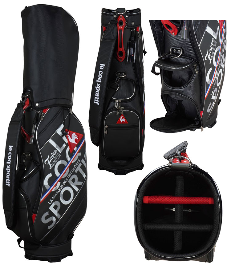 楽天市場】ルコック キャディバッグ QQBRJJ05 9.5型 47インチ対応 le