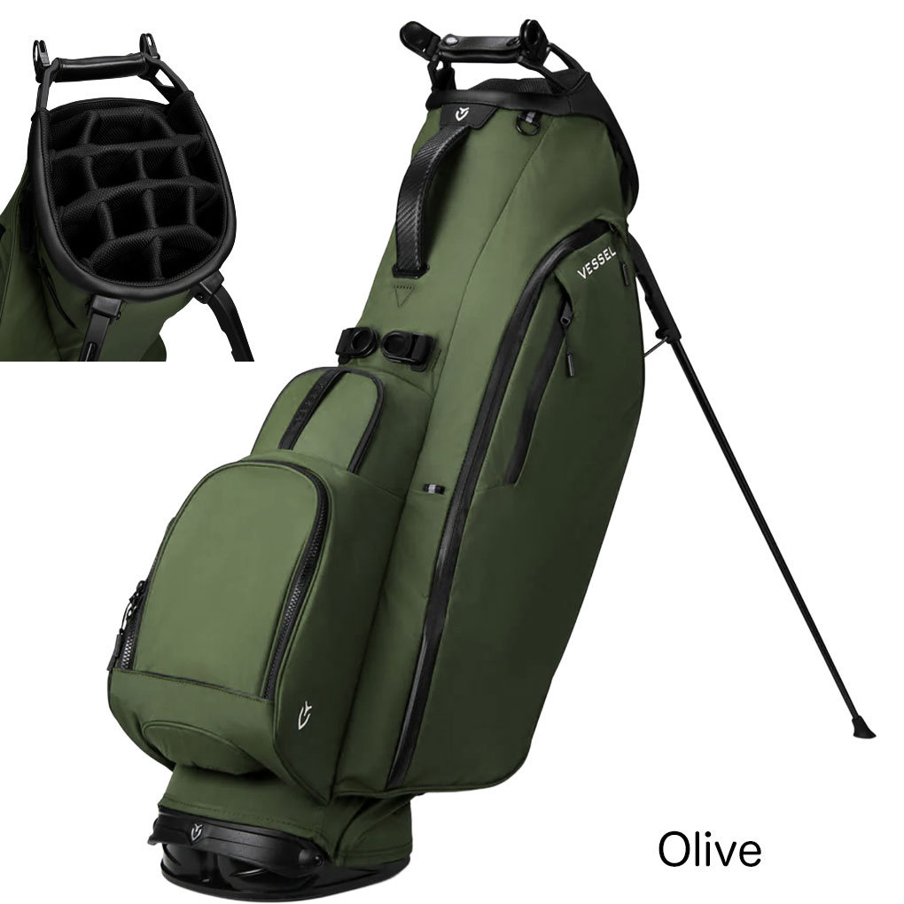 楽天市場】VESSEL キャディバッグ Player Air Stand スタンドバッグ 14