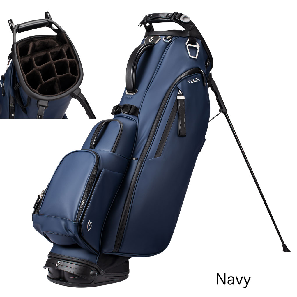 楽天市場】VESSEL キャディバッグ Player V Stand スタンドバッグ 14