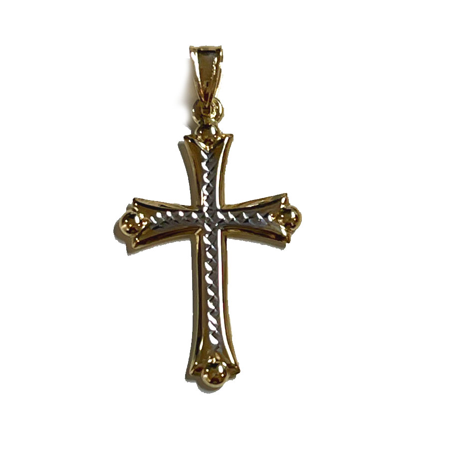楽天市場】18金 K18 クロス 十字架 ゴールド ホワイトゴールド
