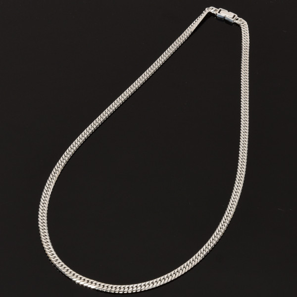 楽天市場】SV925 喜平 ネックレス 六面ダブル喜平ネックレス(20g-50cm