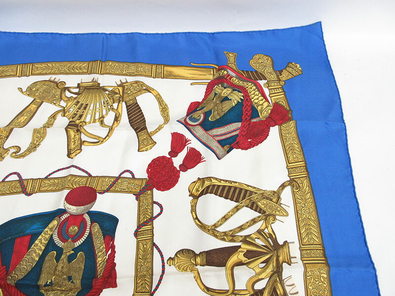 楽天市場】HERMES(エルメス) GRAND UNIFORME(壮大な制服) カレ90