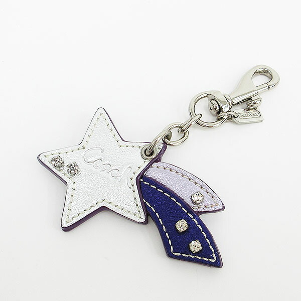 楽天市場】COACH(コーチ) スター 流れ星 キーホルダー チャーム