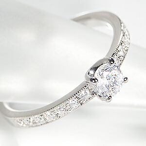 楽天市場】pt950【0.44ct】ダイヤモンド エタニティ リング 指輪