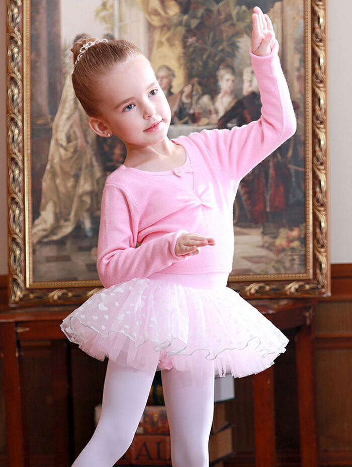 楽天市場】子供 バレエ ボレロ カシュクール 長袖 カーディガン キッズ