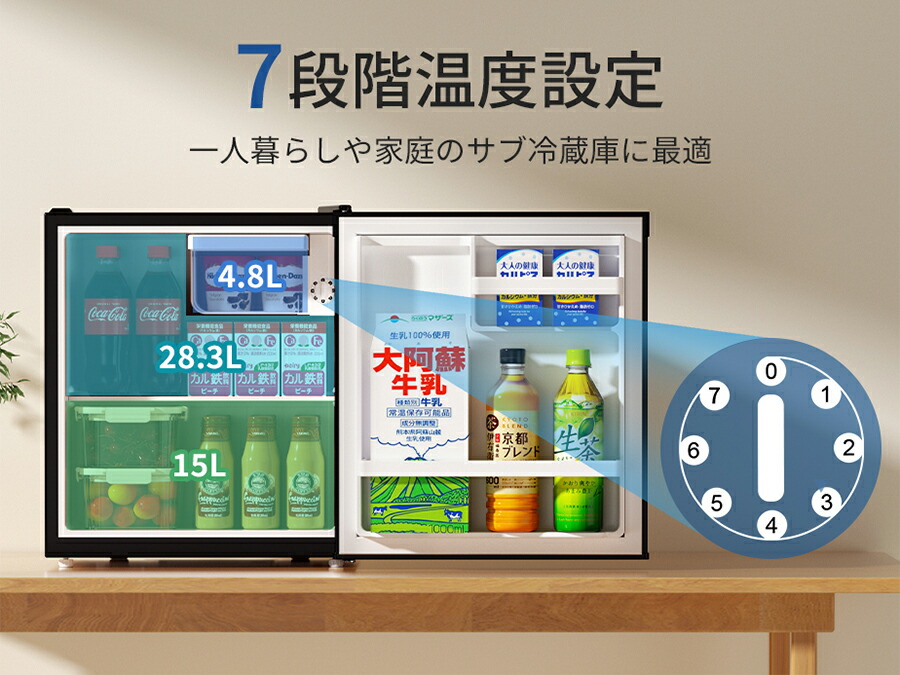 楽天市場】【3/3 SS応援☆最安値⇒11,990円】SAMKYO 冷蔵庫 48L 小型