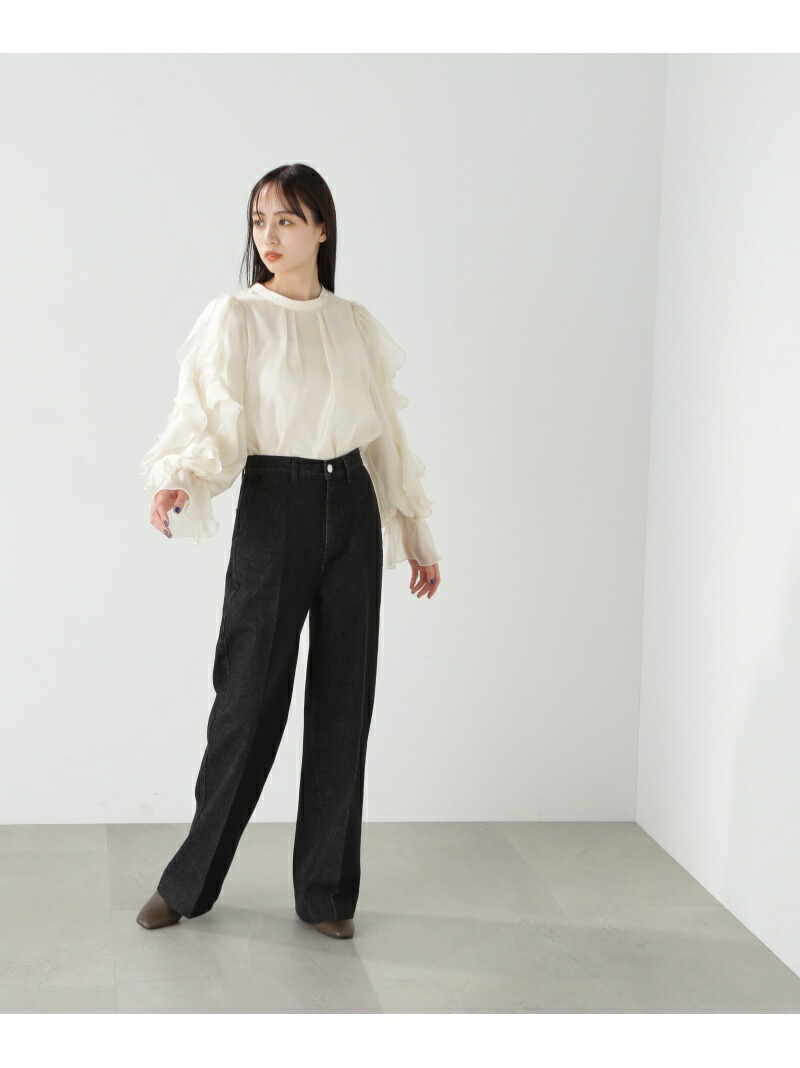 楽天市場】【SALE／60%OFF】ラッフルスリーブブラウス JILL by JILL