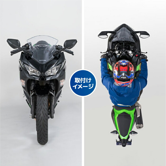 楽天市場】タナックス ナポレオン NC-005L 左側用 カウリングミラー