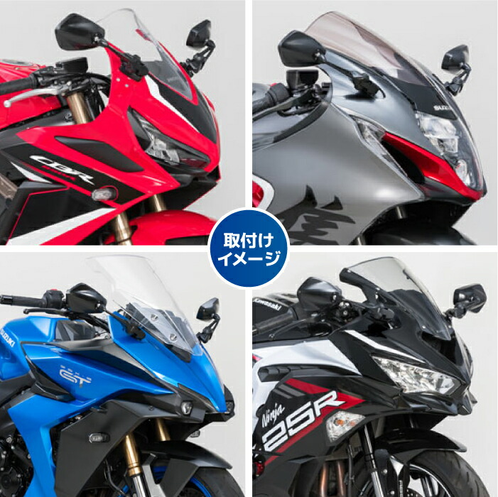 楽天市場】タナックス ナポレオン NC-002 カウリングミラー12 TANAX