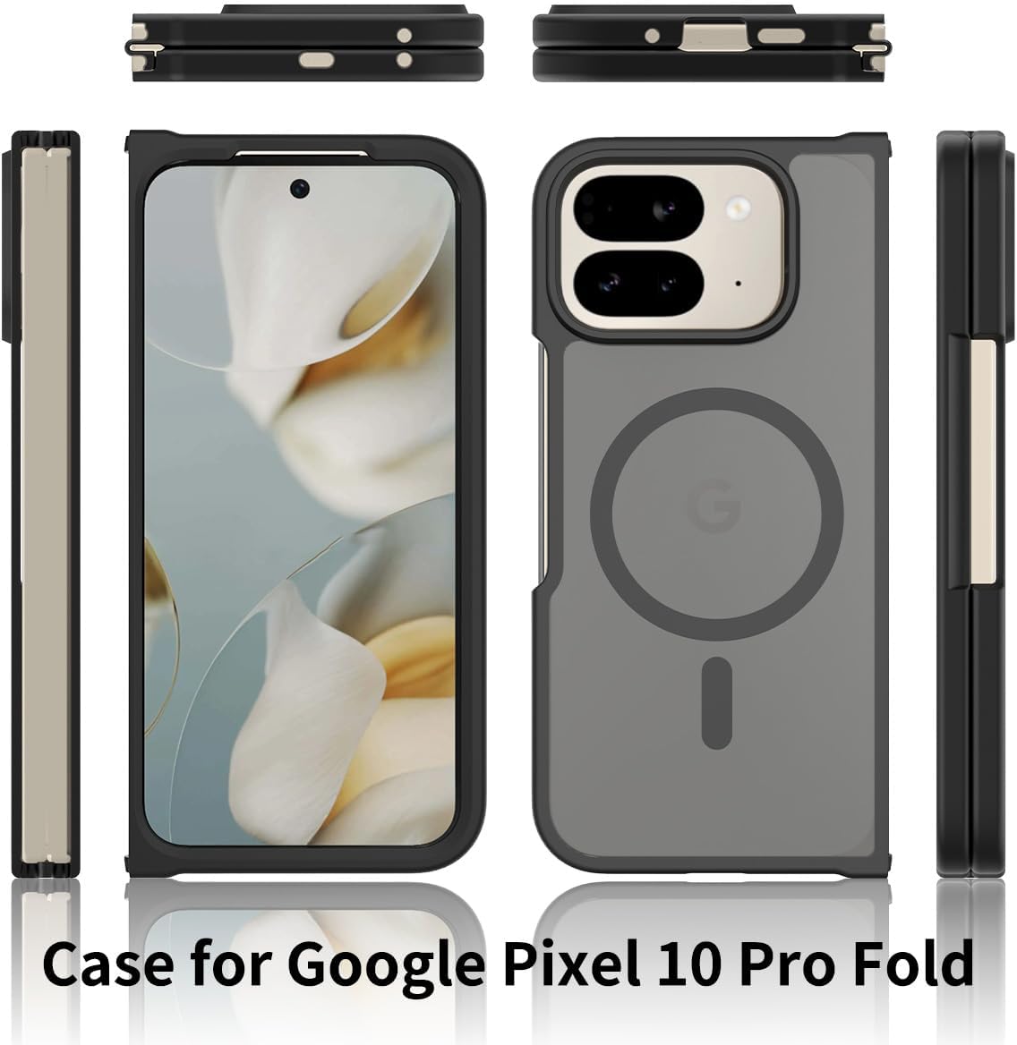 楽天市場】Pixel 10 Pro Fold ケース MagSafe対応 耐衝撃 半透明 米軍