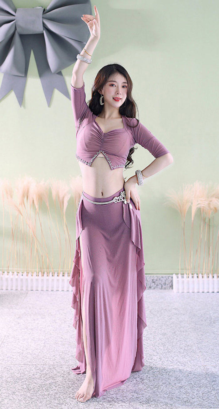 楽天市場】ベリーダンス 衣装 セットアップ レッスン着 練習着 衣装