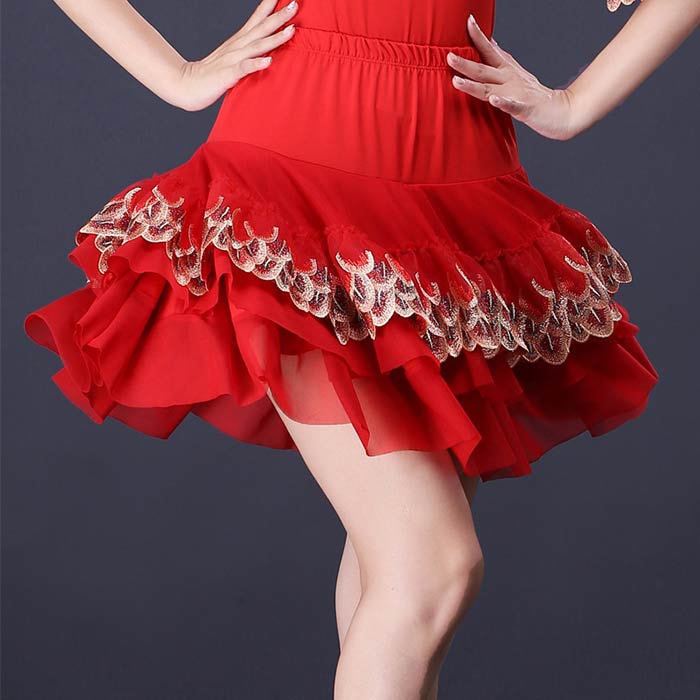 楽天市場】社交ダンス スカート ミニスカート ラテンダンス衣装 ラテン