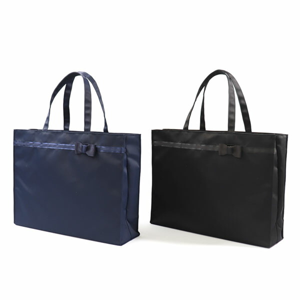 楽天市場】【在庫限り】お受験 バッグ 横型トートバッグ リボン