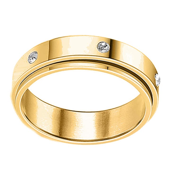 楽天市場】3点セット ストレス解消リング チタン キラキラ 輝き 回転