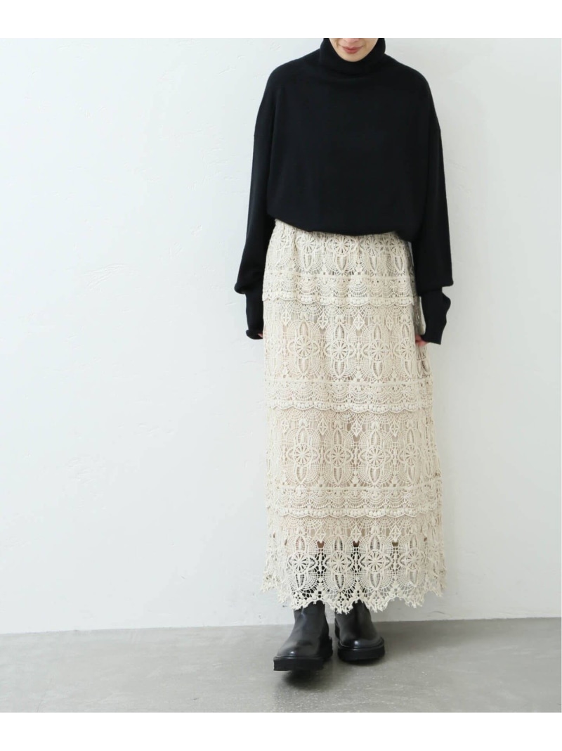 楽天市場】レースMIXスカート journal standard luxe ジャーナル