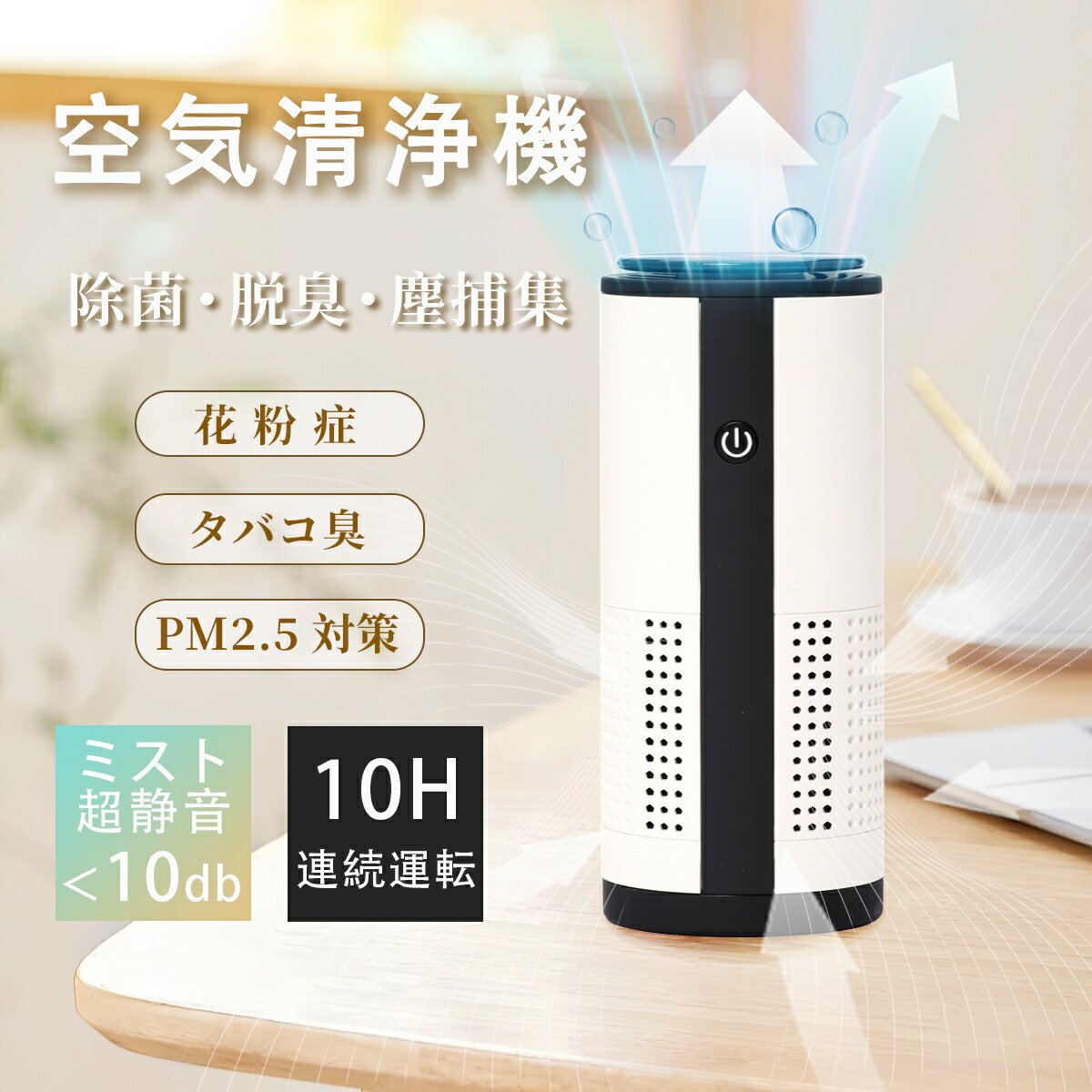 楽天市場】【期間限定！7,980→3,990円】2025新型 車載空気清浄機 小型