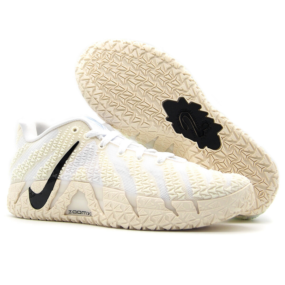楽天市場】NIKE JA 3 EP WHITE/BLACK-COCONUT MILK-DESERT KHAKI