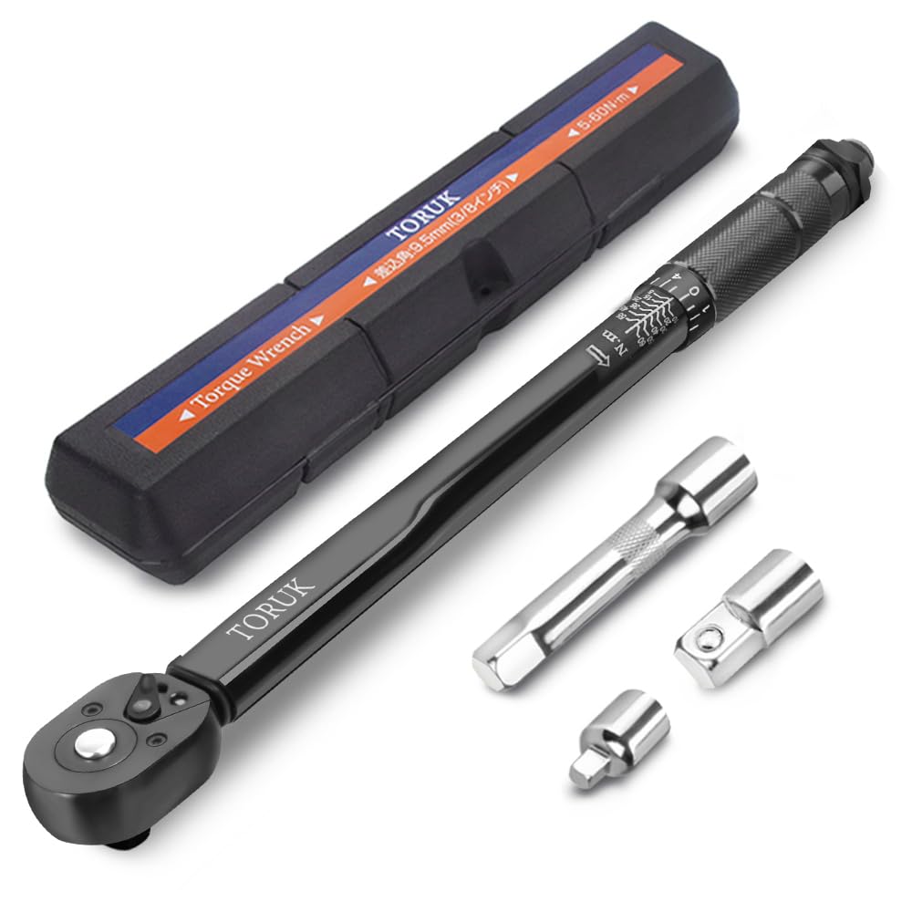 楽天市場】TORUK トルクレンチ プレセット型 差込角 9.5mm (3/8インチ