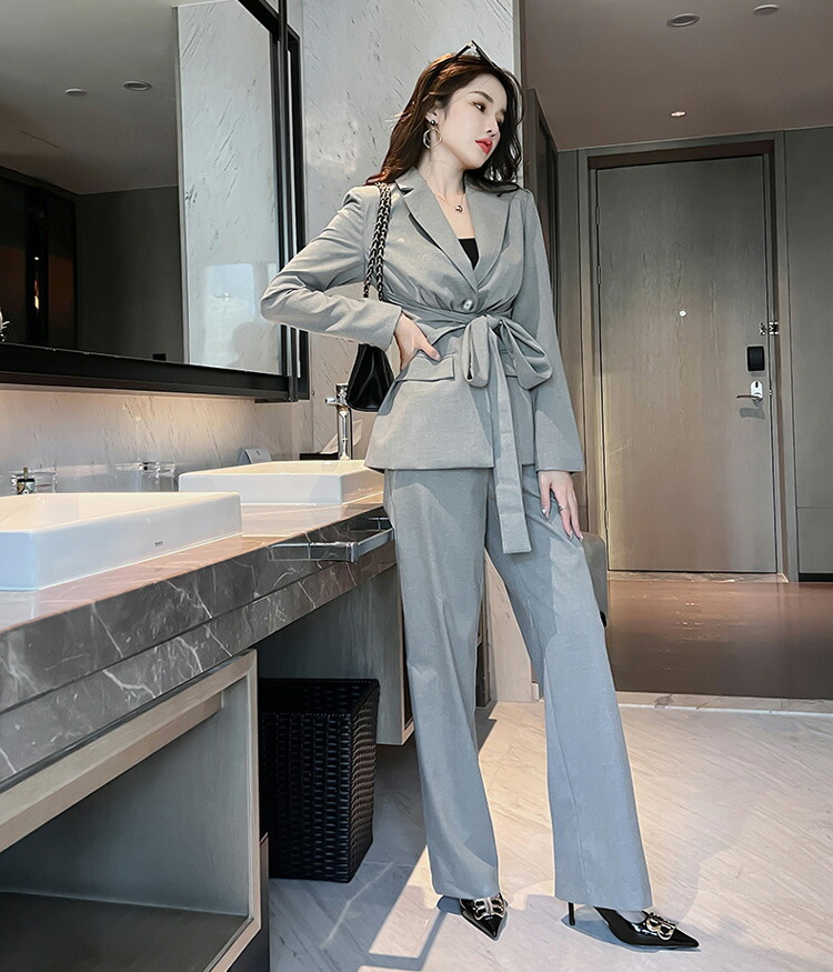 楽天市場】スーツ セットアップ ジャケット スラックス 上下セット