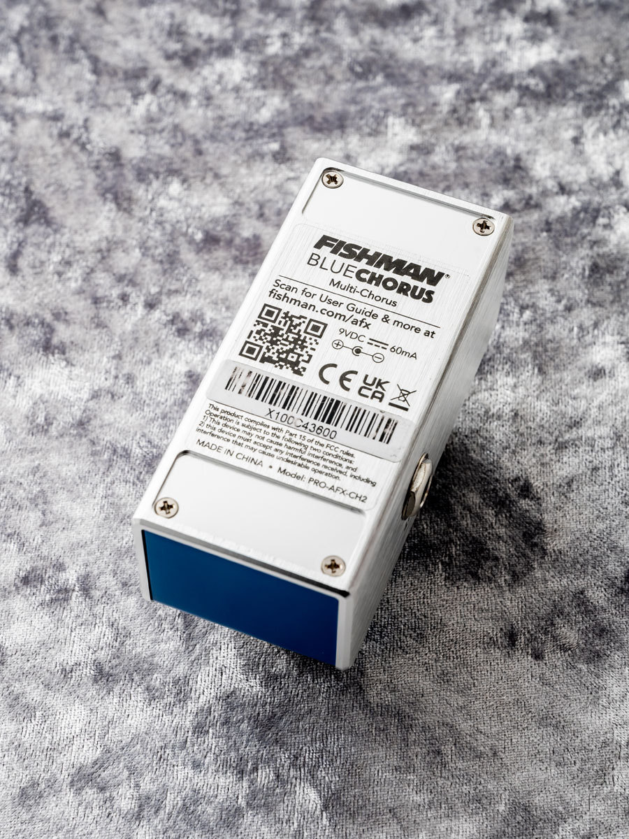 楽天市場】FISHMAN AFX BLUECHORUS MINI CHORUS PEDAL [PRO-AFX-CH2