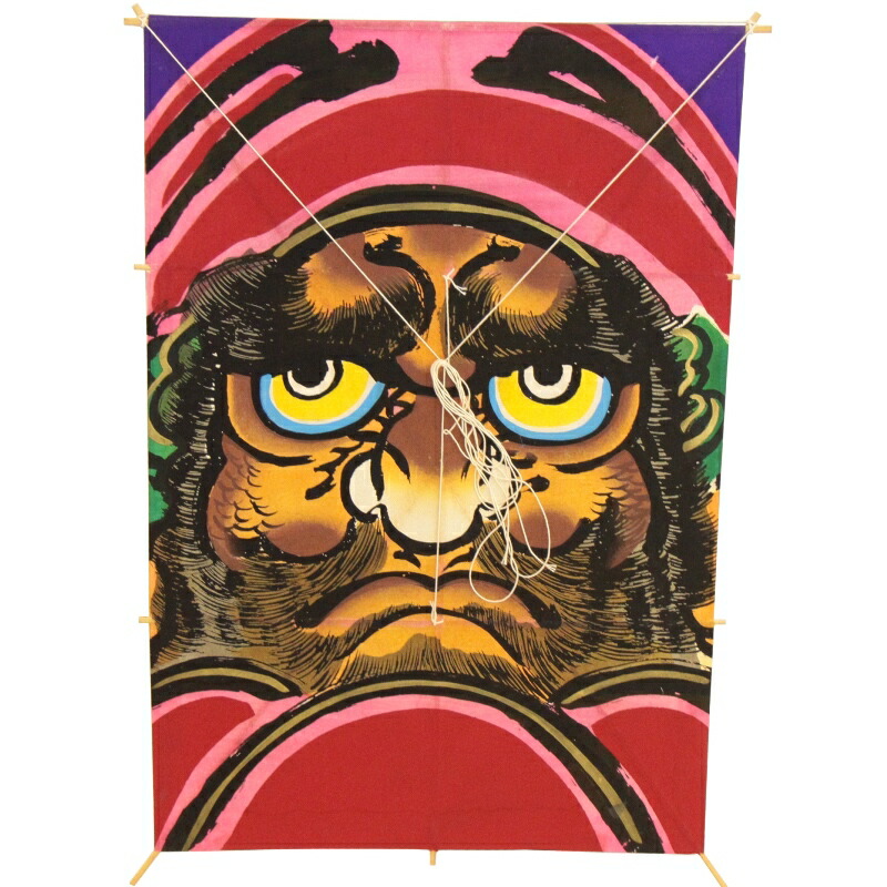 楽天市場】インテリア 手描き和凧 新中角凧 約縦58×横42cm【ワ-6ホ