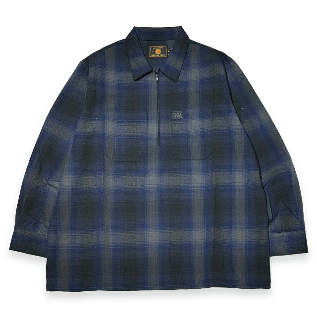 楽天市場】FB COUNTY エフビーカウンティ CHECKER HALF ZIP L/S SHIRTS