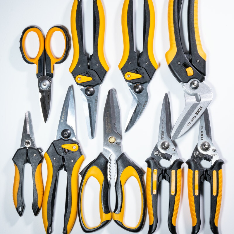 楽天市場】SK11 万能 はさみ AS ロング SMS-AS200L 日曜大工 工作