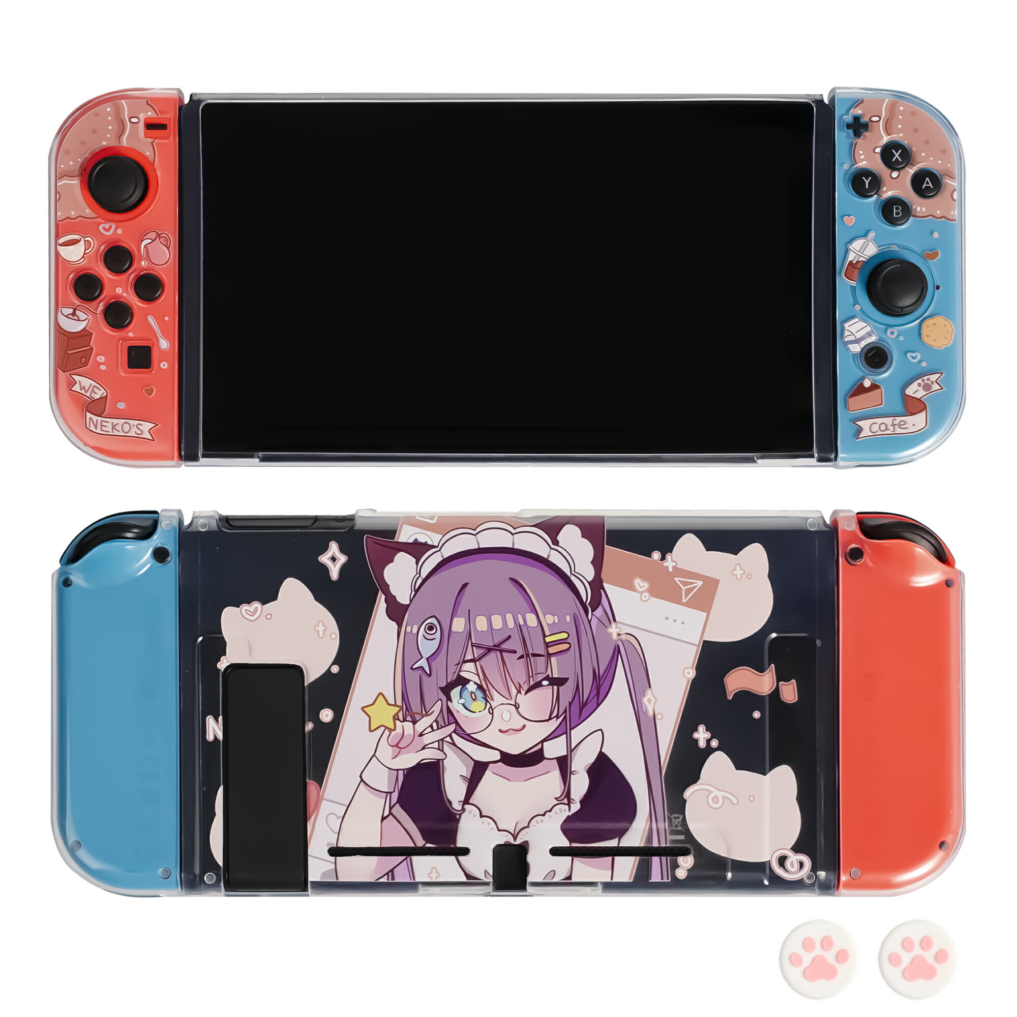 楽天市場】【Coffee Girl】Nintendo Switch旧版/有機ELモデル 保護