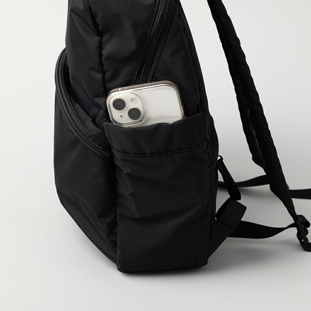 楽天市場】リサイクルナイロン リュック S 黒 豊岡製｜デイパック 日本