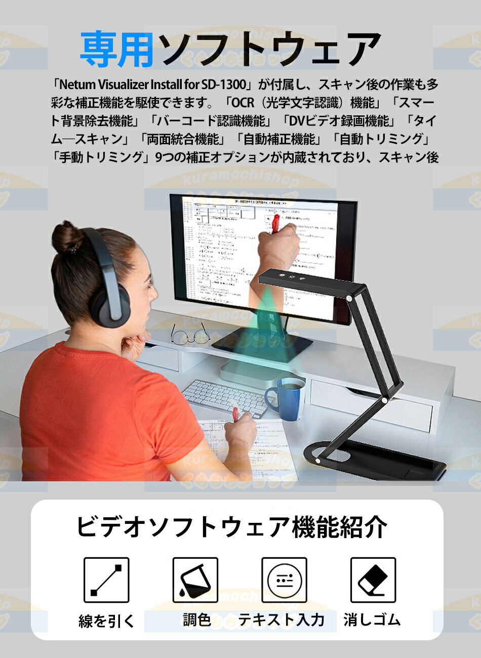 楽天市場】【2025新登場】 ドキュメントスキャナー 折りたたみ