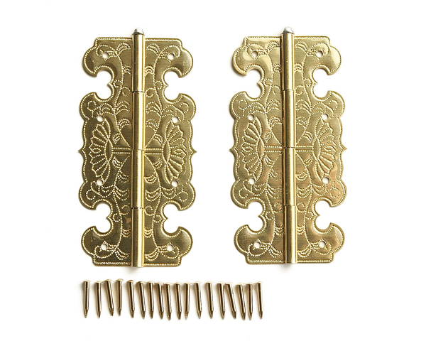 楽天市場】菊栗形蝶番 64ミリ 入数1袋（2枚）【ハイロジック