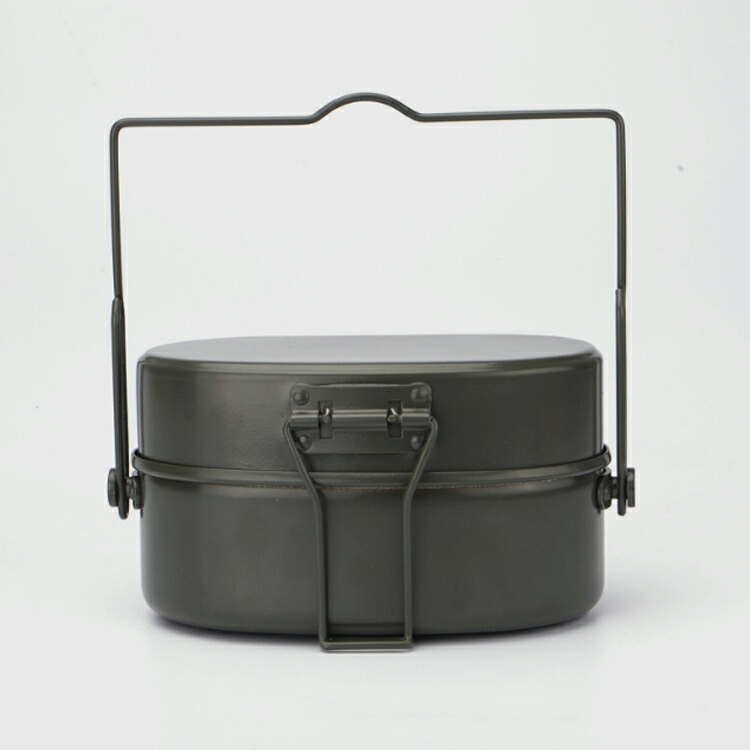 楽天市場】 戦闘飯盒 戦闘飯盒2型 ショートハンドル付き ミリタリー