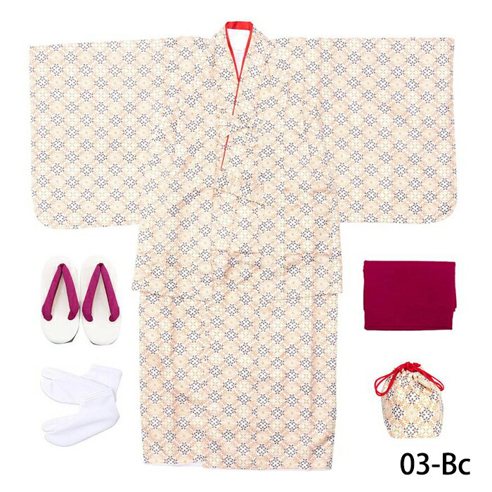 楽天市場】( 女の子着物 豪華安心7点フルセット CCM ガールズ AB) 着物