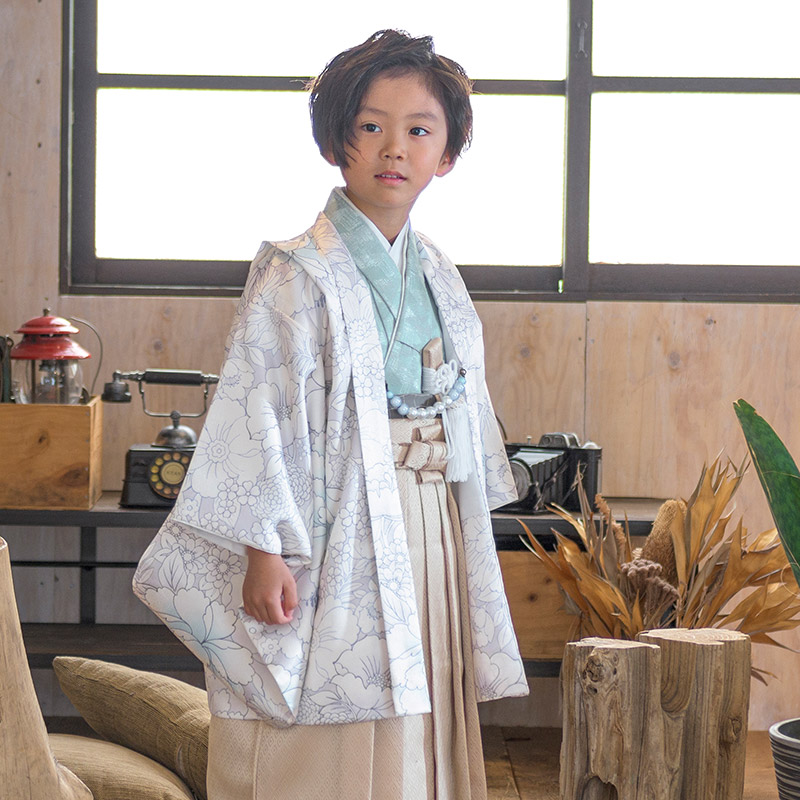 楽天市場】七五三 男の子 着物 フルセット 3歳 5歳 数5歳 7歳 羽織 袴