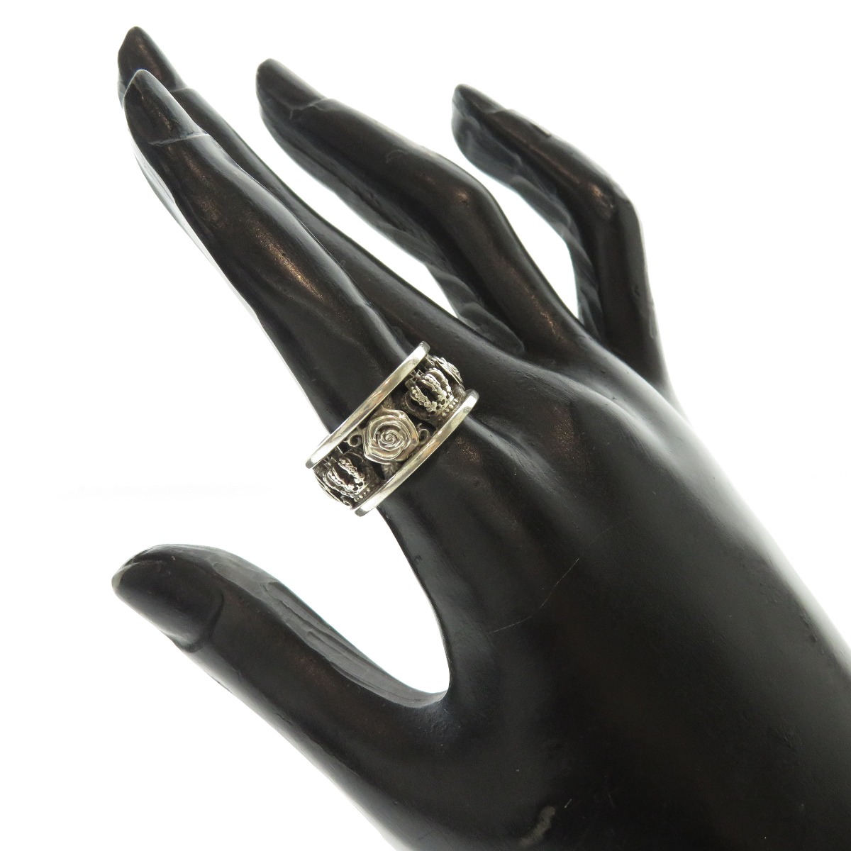 楽天市場】Justin Davis クラウン ローズ リング・指輪 シルバー925