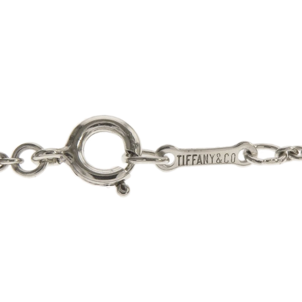 楽天市場】ティファニー ビーン 25mm ロングチェーン ネックレス