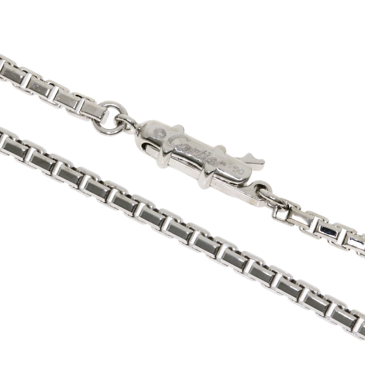 楽天市場】カルティエ タンクチェーン ブレスレット K18ホワイト