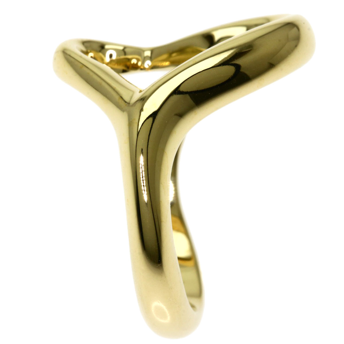 楽天市場】ティファニー オープンハート リング・指輪 K18イエロー