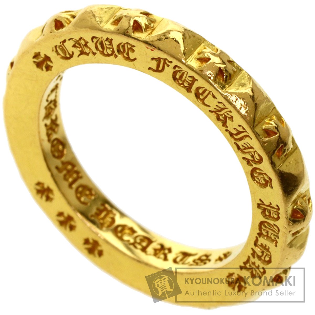 楽天市場】クロムハーツ トゥルーファッキンパンク リング・指輪 22K