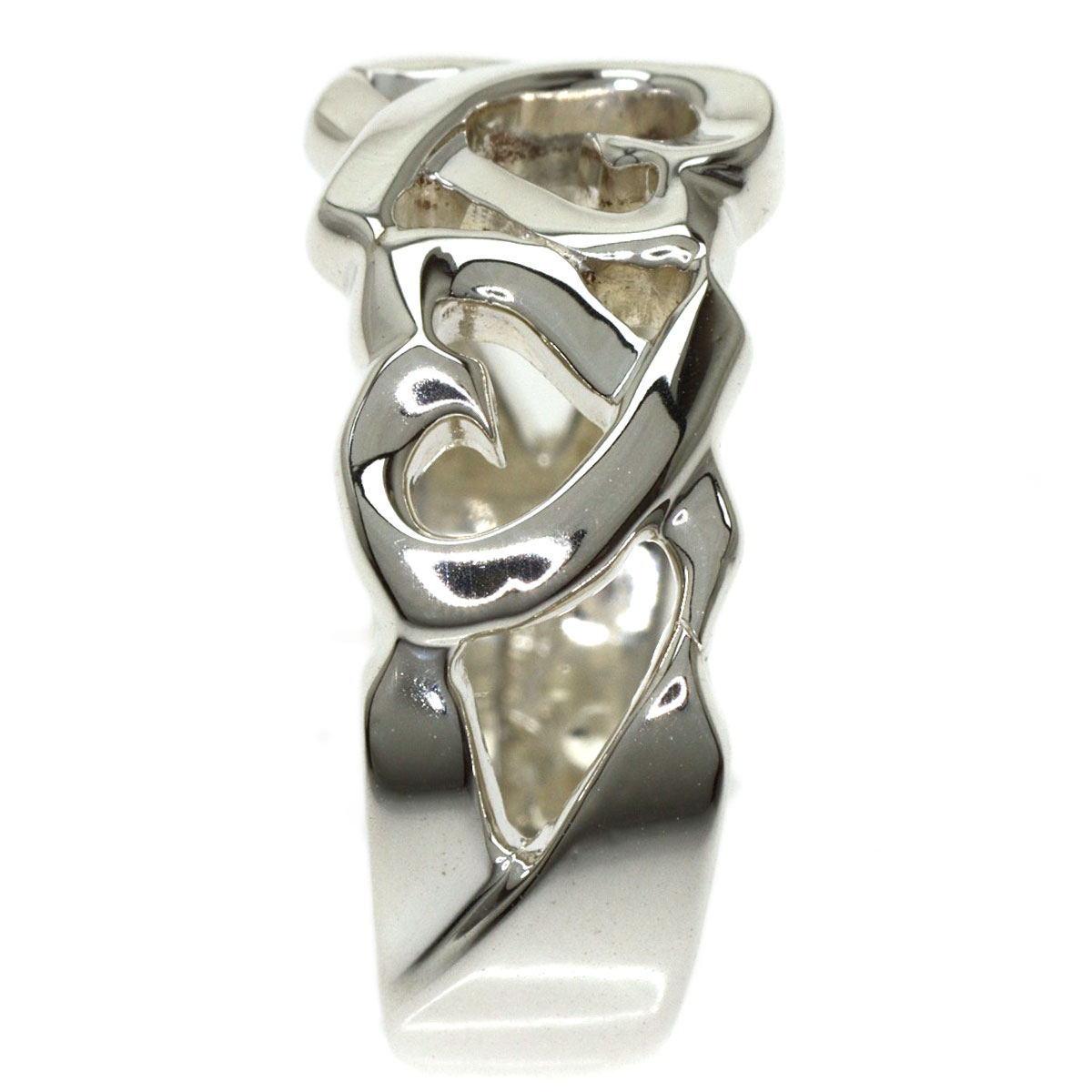 楽天市場】ティファニー トリプル ラビングハート リング・指輪