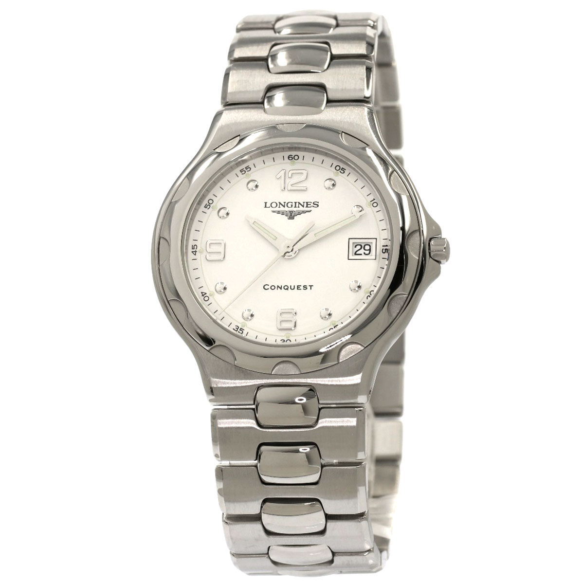 楽天市場】ロンジン L1.631.4 コンクエスト 腕時計 ステンレススチール