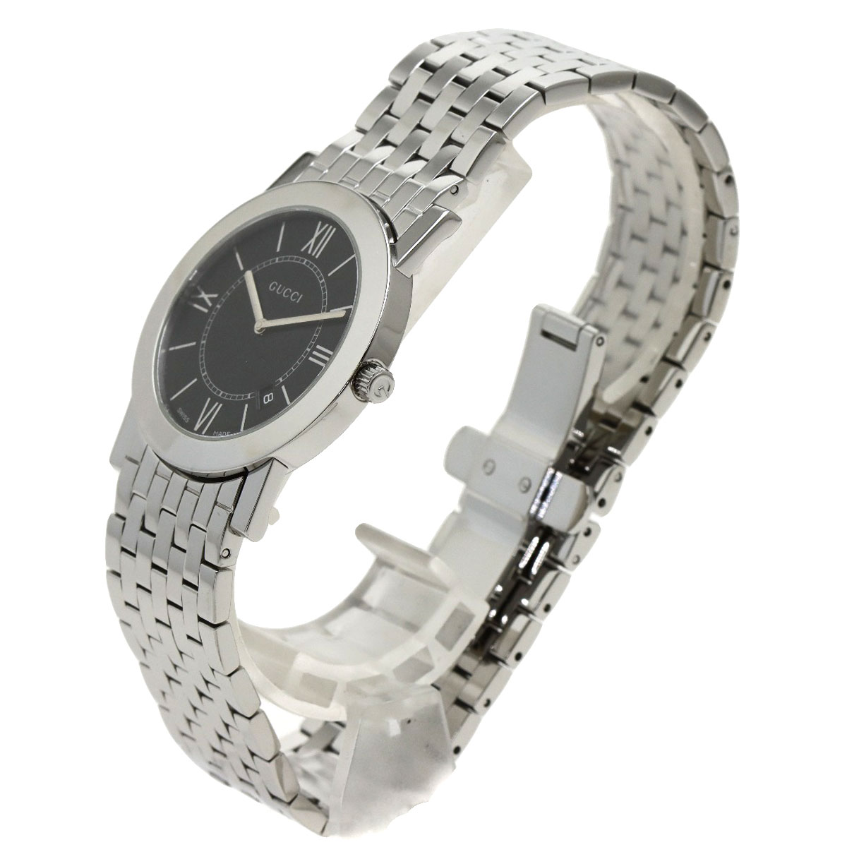 楽天市場】グッチ 5200M.1 ラウンドフェイス 腕時計 ステンレス