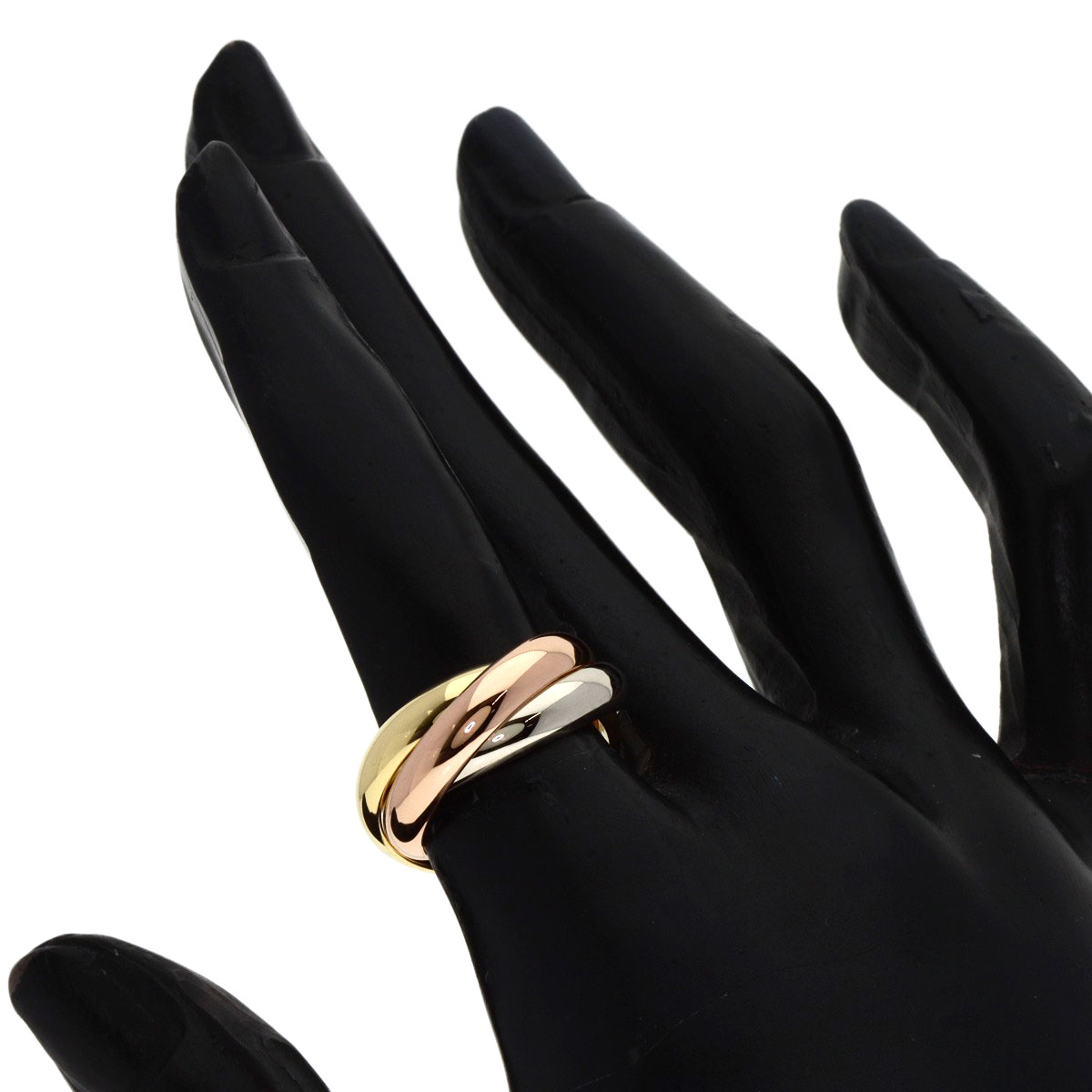 楽天市場】カルティエ トリニティ MM #49 リング・指輪 K18イエロー