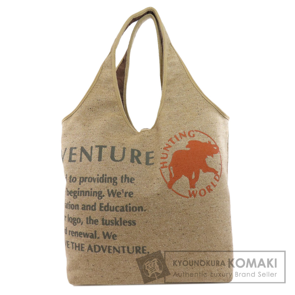 楽天市場】ハンティングワールド リバーシブルトート トートバッグ