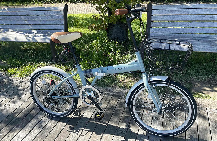 楽天市場】折りたたみ自転車 20インチ マイパラス MF205 GROOM カゴ