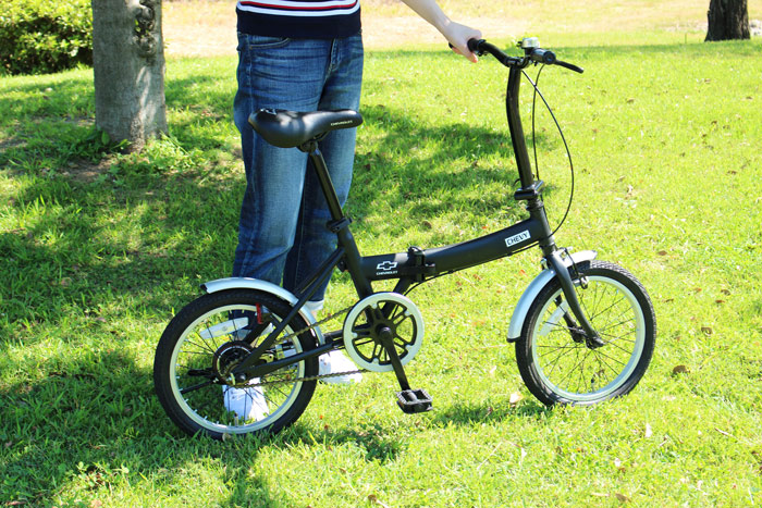 楽天市場】折りたたみ自転車 16インチ ミニベロ CHEVROLET シボレー